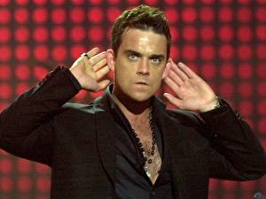 Desktop wallpapers Robbie Williams Music