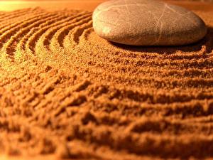 Papel de Parede Desktop Pedra Areia