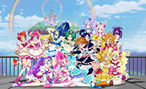 Bureaubladachtergronden Fresh Pretty Cure! Anime