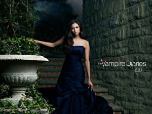 Bakgrunnsbilder The Vampire Diaries Nina Dobrev Film