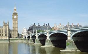 Bakgrundsbilder på skrivbordet Bro Storbritannien Städer