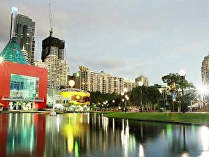 Papel de Parede Desktop Edifício Austrália Céu Sydney Cidades