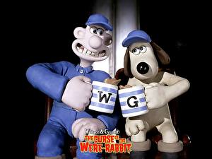 Desktop wallpapers Wallace &amp; Gromit in The Curse of the Were-Rabbit Cartoons
