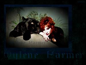 Desktop hintergrundbilder Mylene Farmer Musik