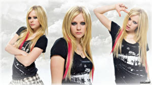 Bakgrundsbilder på skrivbordet Avril Lavigne Musik