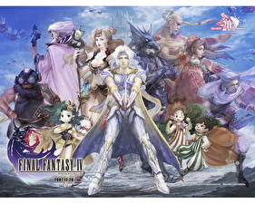 Bureaubladachtergronden Final Fantasy Final Fantasy IV Computerspellen