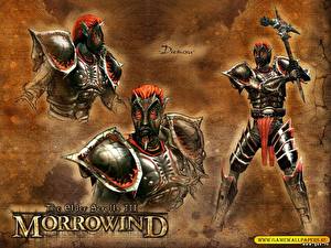 Bakgrundsbilder på skrivbordet The Elder Scrolls The Elder Scrolls III: Morrowind spel