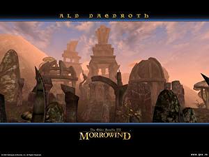 Bakgrundsbilder på skrivbordet The Elder Scrolls The Elder Scrolls III: Morrowind dataspel