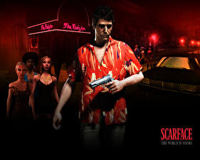 Bakgrundsbilder på skrivbordet Scarface: The World is Yours