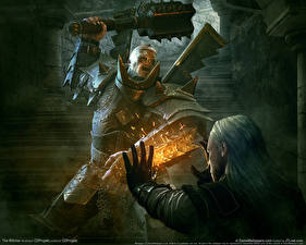 Papel de Parede Desktop The Witcher Geralt de Rívia