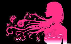 Pictures Vector Graphics Girls