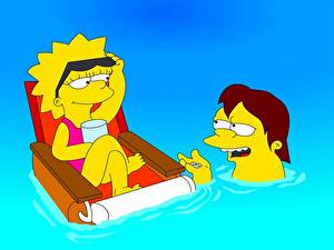 Fonds d'écran Simpsons Lisa Simpson Dessins_animés