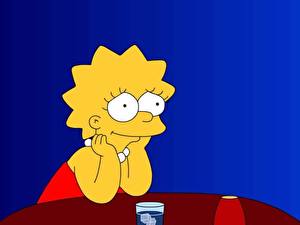 Fonds d'écran Simpsons Lisa Simpson