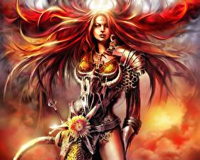 Pictures Warriors Armour Fantasy Girls