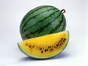 Fotos Obst Wassermelonen Stück Lebensmittel