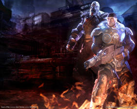 Wallpaper Gears of War vdeo game