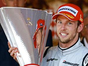 Fondos de escritorio Formula 1 Jenson Button deportes