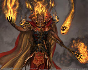 Bakgrundsbilder på skrivbordet Warhammer Online: Age of Reckoning spel