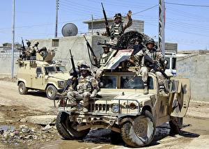 Fonds d'écran Hummer Humvee Armée