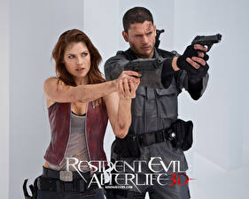 Tapety na pulpit Resident Evil (film) Resident Evil: Afterlife Milla Jovovich Filmy