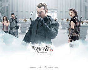 Bureaubladachtergronden Resident Evil (film) Resident Evil: Afterlife Milla Jovovich film