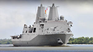 Bakgrundsbilder på skrivbordet Fartyg USS New-York