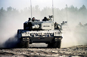 Tapety na pulpit Czołgi Leopard 2 Leopard 2A4