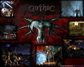 Bureaubladachtergronden Gothic videogames