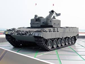 Bilder Panzer Leopard 2 Leopard 2A4