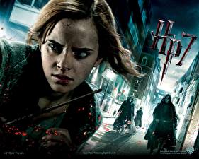 Papel de Parede Desktop Harry Potter Harry Potter e os Talismãs da Morte Emma Watson Filme