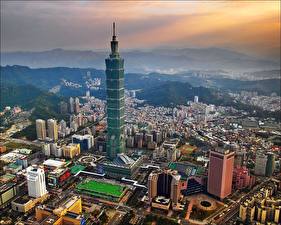 Fonds d'écran Chine Taipei Villes