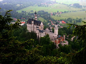 Photo Castles Neuschwanstein Germany Cities