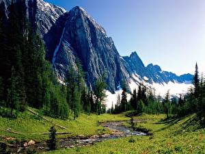 Hintergrundbilder Parks Kanada Banff Natur