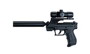 Fonds d'écran Pistolet Silencieux (armement) Walther P22