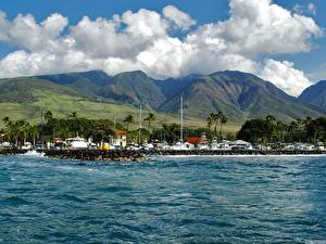 Bakgrunnsbilder Tropisk Hawaiiøyene Natur