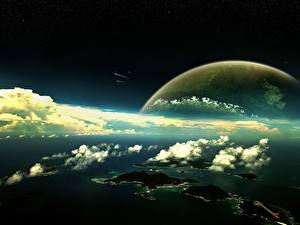 Desktop hintergrundbilder Atmosphäre Kosmos
