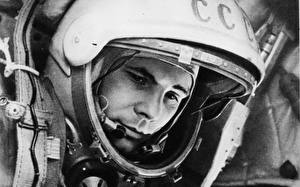 Bakgrundsbilder på skrivbordet Astronauter Jurij Gagarin