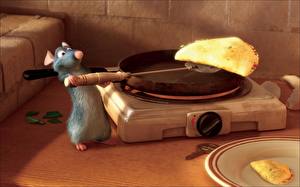 Fonds d'écran Disney Ratatouille Poêle (cuisine) Dessins_animés