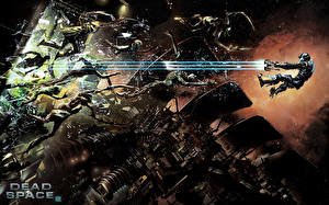 Bakgrundsbilder på skrivbordet Dead Space Dead Space 2 Datorspel