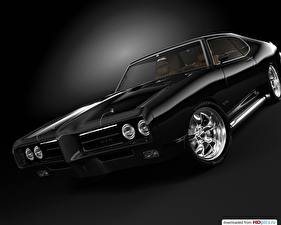 Hintergrundbilder Pontiac GTO 1969 Autos