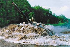 Фотографии Танки Вода военные