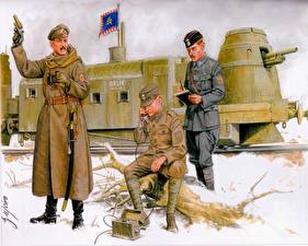 Bakgrunnsbilder Malte Soldater Czech Legion in the Urals Militærvesen