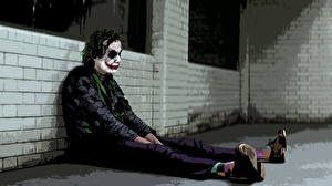 Tapety na pulpit Mroczny rycerz Joker bohater Filmy