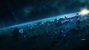 Bakgrunnsbilder Asteroider Verdensrommet