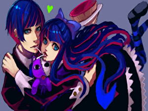 Wallpapers Panty &amp; Stocking with Garterbelt Anime
