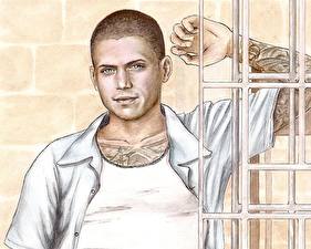 Wallpapers Prison Break Wentworth Miller Movies