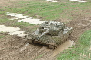 Fonds d'écran Tank Char Leopard 2 Camouflage Leopard 2A4