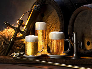 Papel de Parede Desktop Bebida Cerveja Barril Alimentos