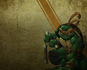 Tapety na pulpit Wojownicze Żółwie Ninja  kreskówka