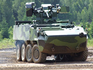 Tapety na pulpit Pojazdy wojskowe Transporter opancerzony Pandur II 8x8